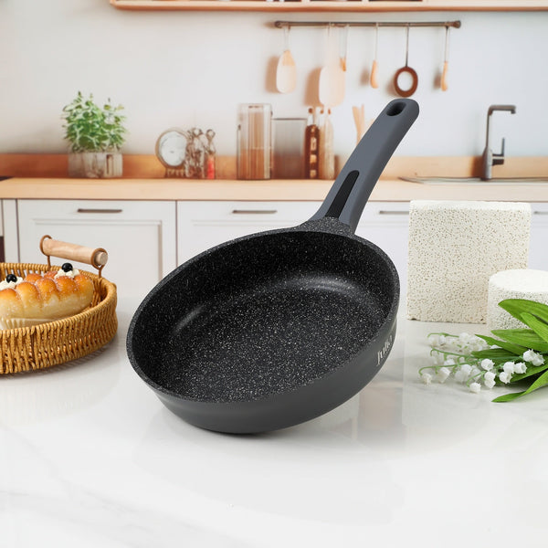 ELITE-EDGE FRYPAN WITHOUT LID 22CM-GRAY