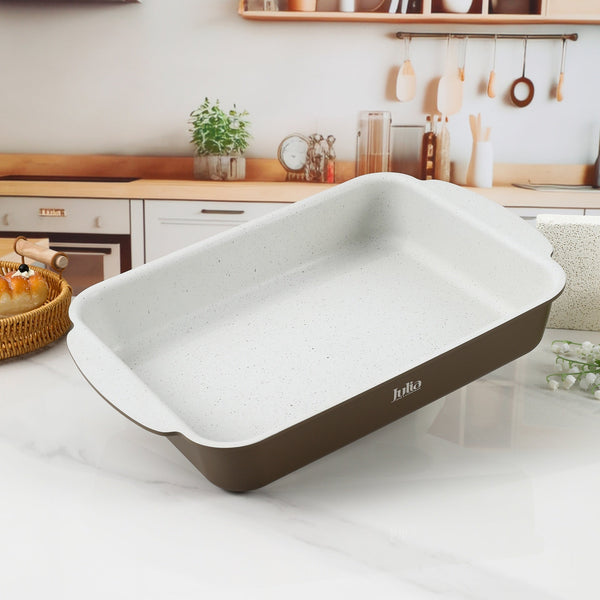 ELITE-PROF RECTANGULAR PAN 34CM-BROWN