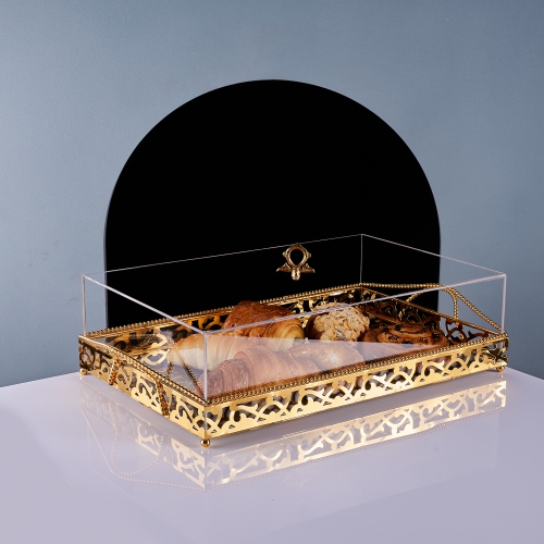 [T2025] Gold - Serving Trays From Trays Collection