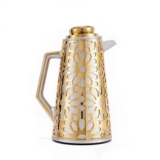 [JG1062] Silver - Vacuum Flask For Tea And Coffee From Ikram